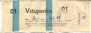 Vstupenka . 01